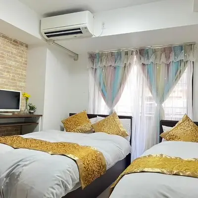 401 Oshiage sta 3mins walk! Wi-Fi Elevator 4pax