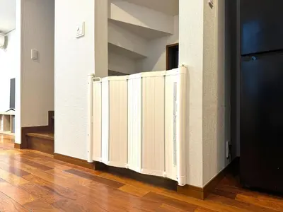a white radiator in a room with a wooden floor at Minato-ku - House - Vacation STAY 14528 in Tokyo