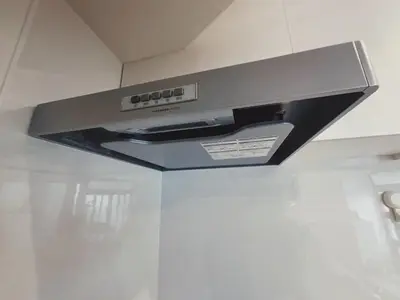 a stove top oven sitting on top of a counter at KUMOMA - Vacation STAY 92923v in Tokyo