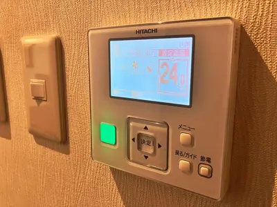 a nintendo wii game system on a wall at Shinjuku Sun Park Hotel in Tokyo