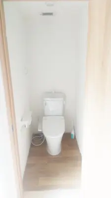 a bathroom with a white toilet in a room at Hananogo Ikebukuro - Vacation STAY 09224v in Tokyo