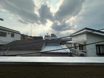 a view from the roof of a building at nestay villa tokyo oyama in Tokyo