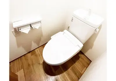a bathroom with a white toilet in a room at Hananogo Ikebukuro - Vacation STAY 16082v in Tokyo
