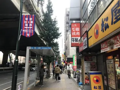 a city street with people walking down the street at Shibuya-ku - Apartment - Vacation STAY 67815v in Tokyo