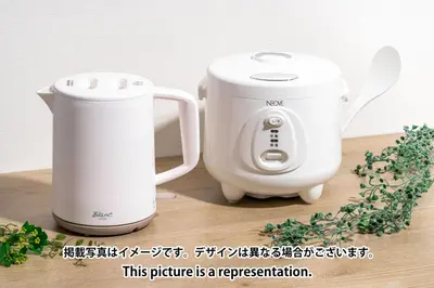 a white appliance sitting on top of a table at LaVie\u521d\u53f0 in Tokyo