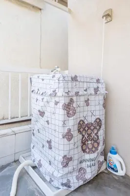 a diaper bag sitting on a chair next to a wall at hidden valley - Vacation STAY 40561v in Tokyo