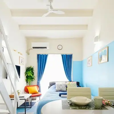SC 101 Cozy Private Stay with Loft Near Station Free WiFi