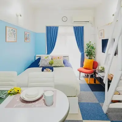 SC 106 Cozy Private Stay with Loft Near Station Free WiFi