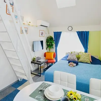 SC 201 Cozy Private Stay with Loft Near Station Free WiFi