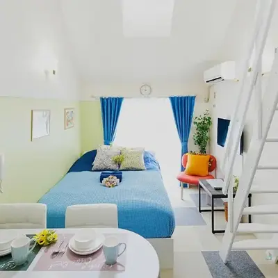 SC 203 Cozy Private Stay with Loft Near Station Free WiFi