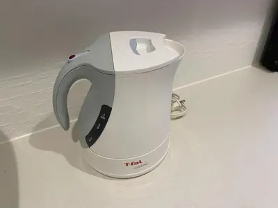 a white blender sitting on top of a counter at Private Hotel Season Spring - Vacation STAY 71133v in Tokyo