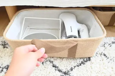 a drawer with a persons hand inside of it at Shinjuku-2minutes Shin-Okubo\u99c5 Very good location in Tokyo