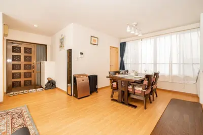 a dining room with a table and chairs in a room at Asakusa-SK-TT0322 in Tokyo
