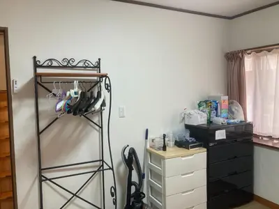 a room with a dresser and a shelf with scissors at Stay Dream Hotel - Vacation STAY 75122v in Tokyo
