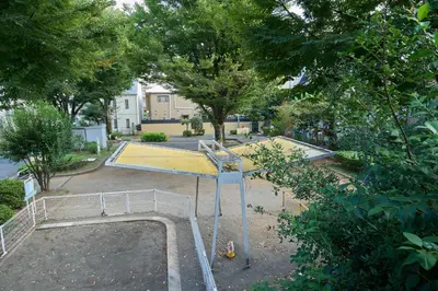 a skate park with a skateboard ramp in a park at PDO inn Sangenjaya Art residence in Tokyo