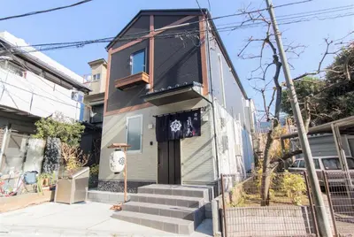a house with stairs in front of it at Ryoma Ikebukuro female only Guest House Vacation STAY 16032v in Tokyo