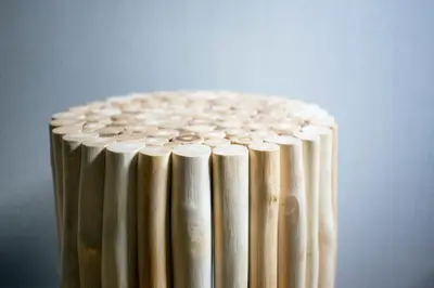 a close up of a stack of metal cylinders at \u30ea\u30a2\u30eb\u9326\u7cf8101 in Tokyo