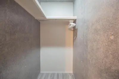 a hallway with a wall with a light on it at 2mins walk to Ueno station (Tokyo)-YoE9 in Tokyo
