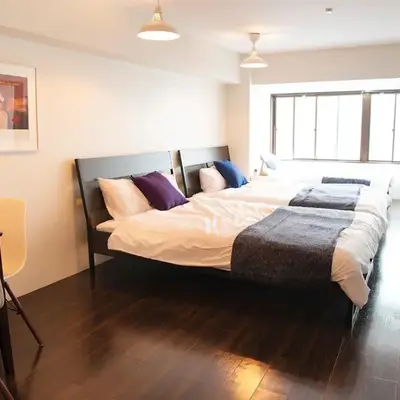 #2 3stops to Shinjuku station stylish spacious studio apartment
