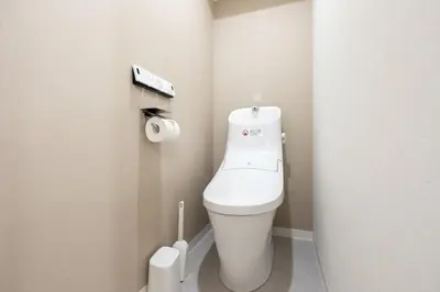 a bathroom with a white toilet in a room at belle ville \u795e\u697d\u5742 in Tokyo