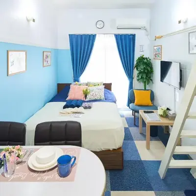 SC 103 Cozy Private Stay with Loft Near Station Free WiFi