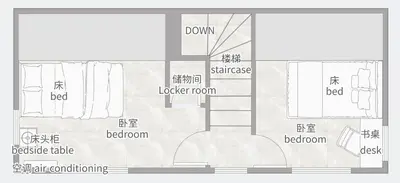 a floor plan of a bathroom with a toilet at New building Shinjuku area town house in Tokyo