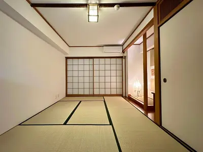an empty room with at LoveTokyo Maisonette Terrace in Tokyo