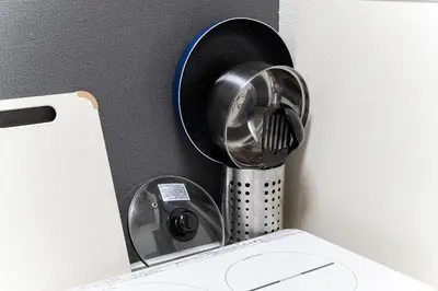 a kitchen appliance with a strainer and a whisk at SENJU Nakacho HOUSE , \u5343\u4f4f\u4ef2\u753aHOUSE in Tokyo