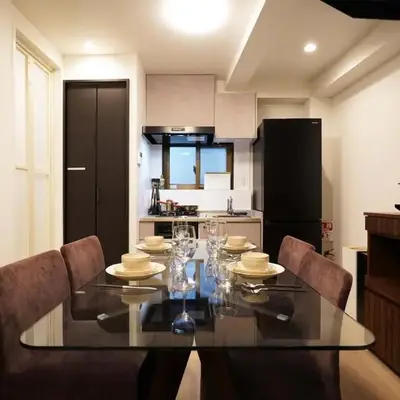 Penthouse 1-bedroom flat in Hiroo Shibuya