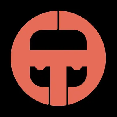 an illustration of the dc logo on a black background at ELE Hotel \u6771\u65e5\u672c\u6a4b in Tokyo