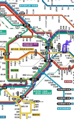 a map of the subway in shibuya with stations at SUZUNONE The only private lodging in Tokyo 2 min walk natural hot springs near BIG super market ASAKUSA AKIHABARA SKYTREE nearby Japanese TATAMI style 70m2 in Tokyo