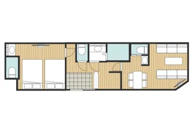 a floor plan of a house at 2, Nerima, 1st floor apartment, \u7df4\u99ac in Tokyo