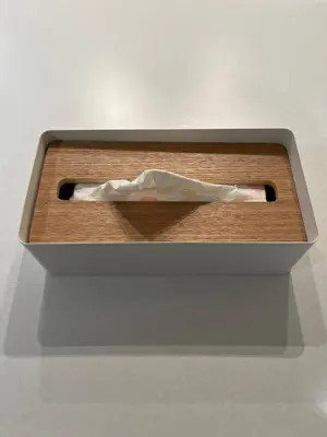 a toothbrush in a box on a table at MANGA ART HOTEL, BAKUROCHO in Tokyo