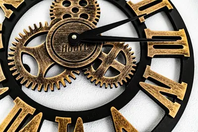 a clock that has a gears on it at 18, Oji B, Detached house for rent, \u738b\u5b50B in Tokyo