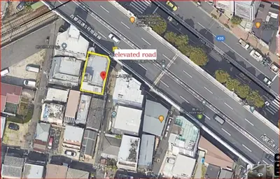 an overhead view of a road with a freeway at Fuufu House Tokyo Ikebukuro in Tokyo