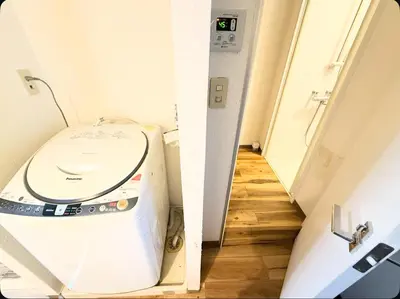 a bathroom with a toilet in a room at Small stay in Tokyo in Tokyo