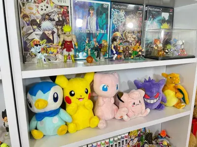 a bunch of stuffed animals on a shelf at Shobi Building 2 208 - Vacation STAY 16685 in Tokyo