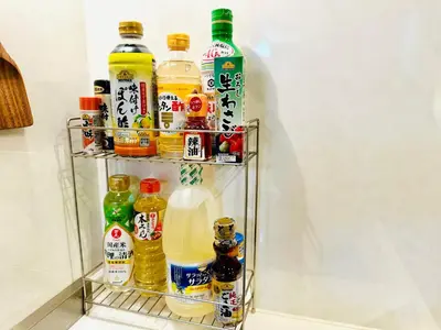 a refrigerator filled with lots of different types of drinks at MoRi House IN西日暮里Ⅱ in Tokyo