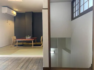 a dining room with a table and a dining room at SHINJUKU Luxury MIYABI Huge 150m2 Penthouse 3 Levels Max 12PPL in Tokyo