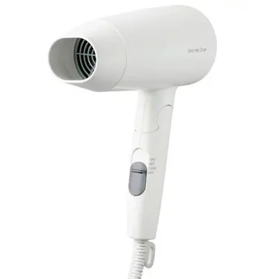 a white hair dryer on a white background at AKEBONOBASHI Detached house HA1 in Tokyo