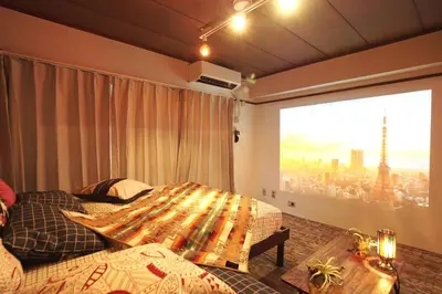 Gallery image of Shinjuku 3 min walk from station projector #OH7 in Tokyo