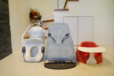a bunch of kitchen appliances sitting on a floor at Luxury stay at Himonya House in Tokyo