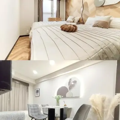 G81新宿最中心 两室一厅 新宿三丁目车站4分 2 rooms Shinjuku center 4 mins to ST Max 6P 直达新宿 涉谷 表参道 池袋 上野 代代木 银座 原宿