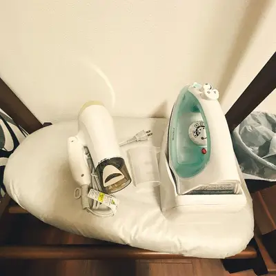 a white sewing machine sitting on top of a table at 91, Honancho A, Entire house for rent, \u65b9\u5357\u753aA in Tokyo