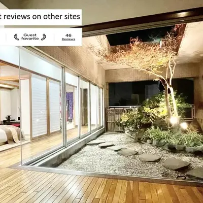 Private Japanese garden