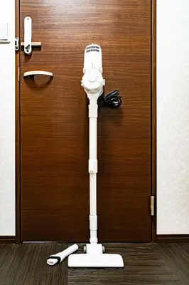 a skeleton standing in front of a door at 79, Umejima, Entire house for rent, \u6885\u5cf6 in Tokyo