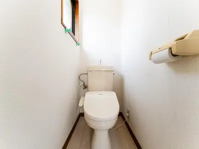 a bathroom with a white toilet in a room at Kosuge Sta 6min walk Ueno Sta 10min Switch in Tokyo
