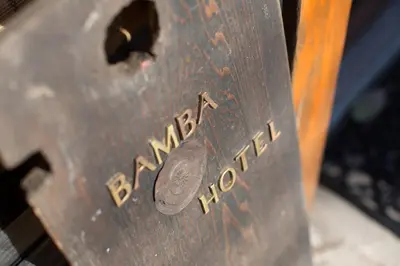 a metal book with the word ragnarok on it at Bamba Hotel Tokyo-Private Townhouse- in Tokyo