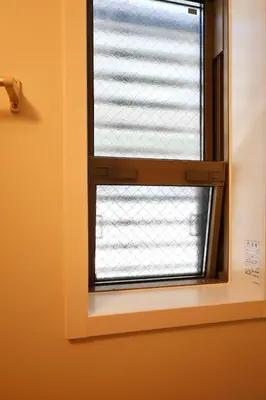 a window in a room with a fence at \u5c3e\u4e45\u65b0\u7bc9 in Tokyo