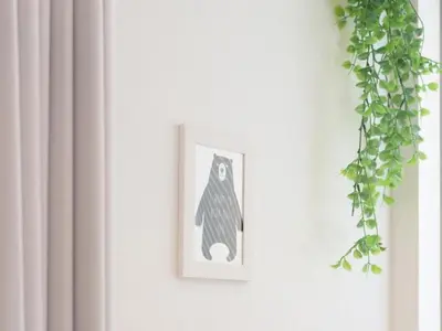 a picture of a bear hanging on a wall at Sugamototate - Vacation STAY 50637v in Tokyo